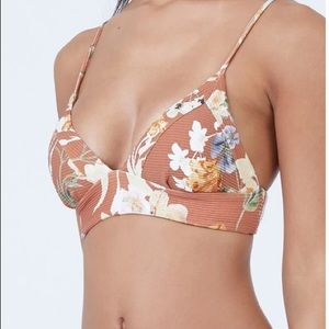 Boys + Arrows floral bikini top
